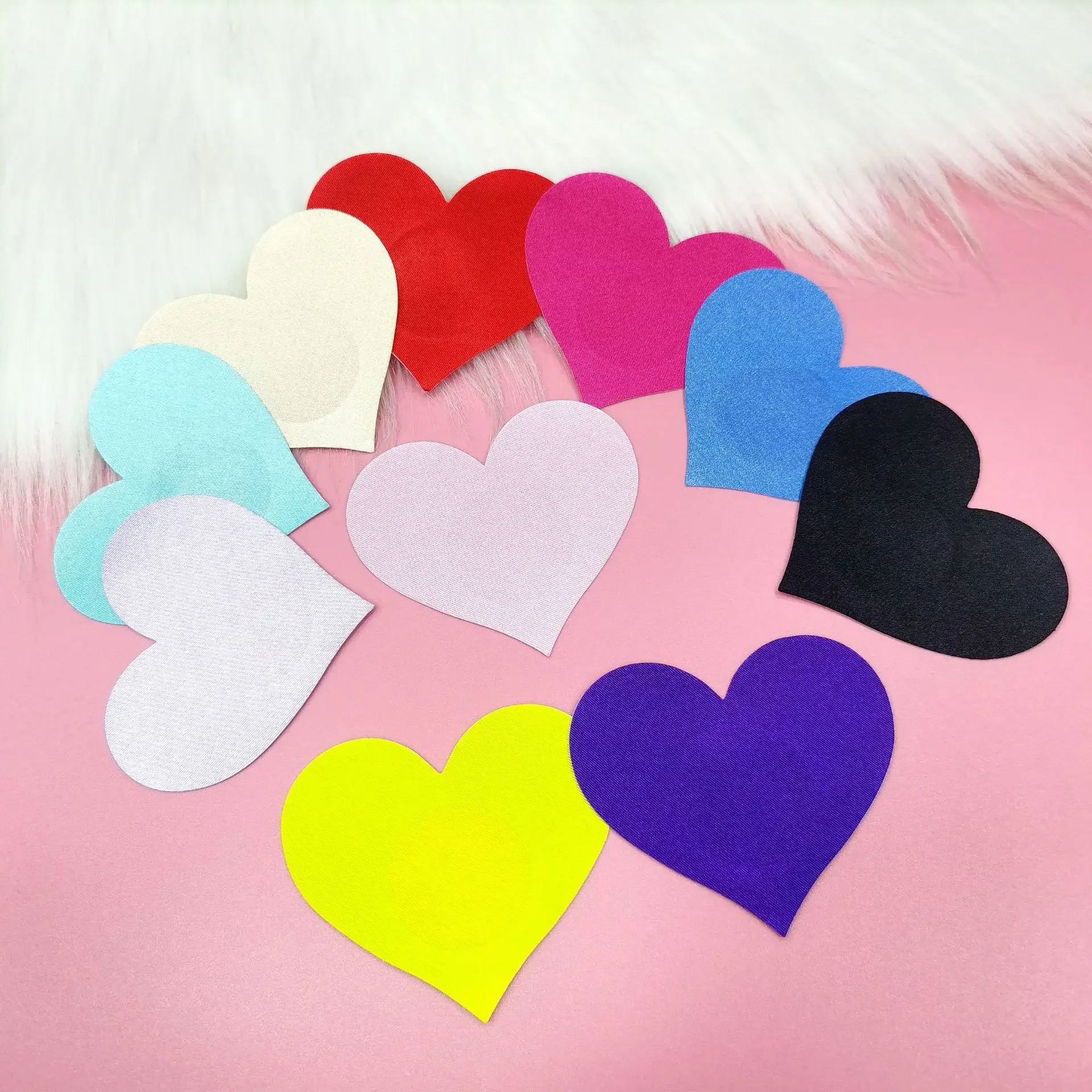 10 Colors Disposable Poly Sati - Nipple Cover Pasties ulasan dan harga