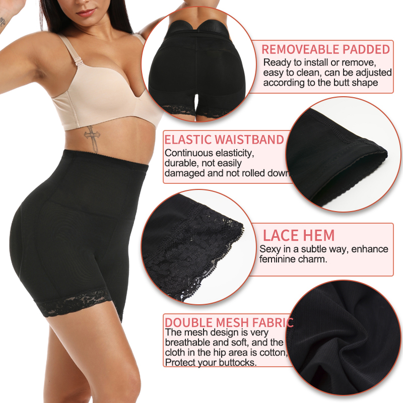 Womens Padded Shapewear Hip En - Shapewear Bodysuit Firm ulasan dan harga