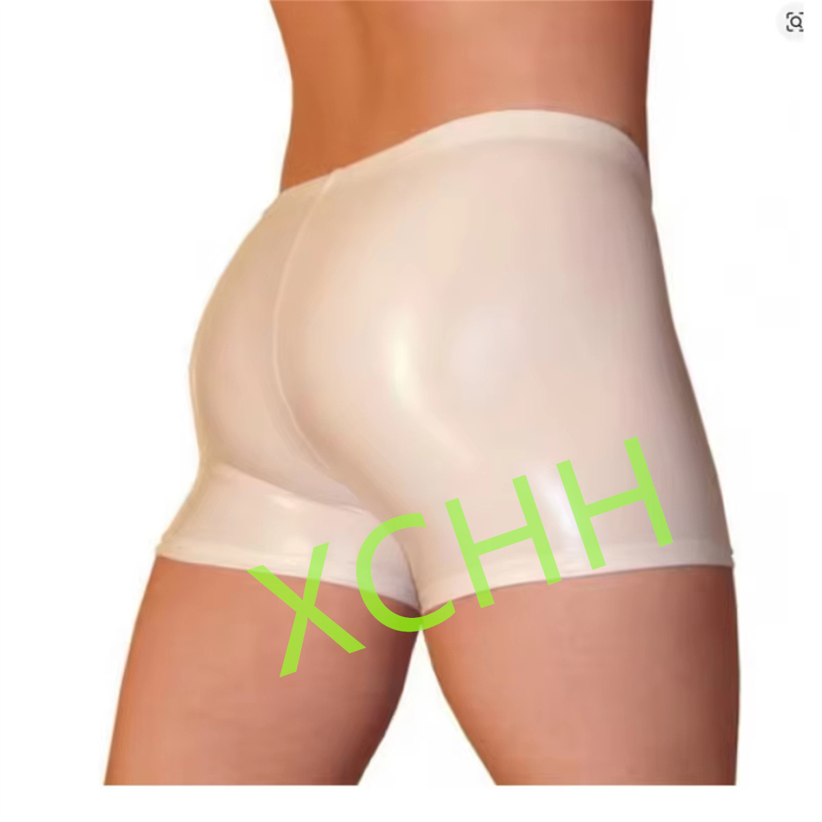 Latex Men Shorts Rubber Pantie - Boyshort Underwear ulasan dan harga
